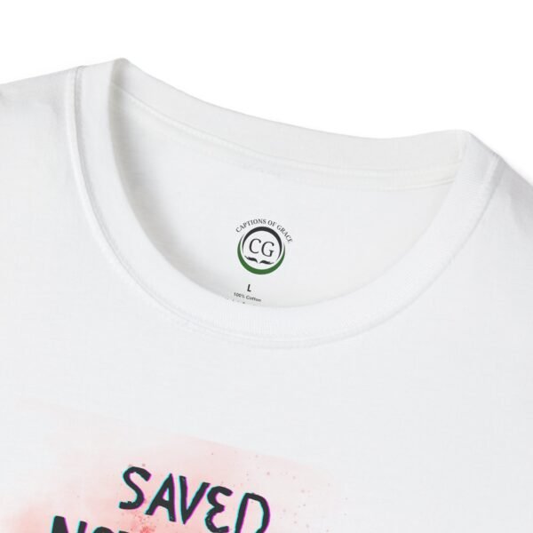 Copy of Christian  Wrestler Graphic Tee - "Saved Not Soft" Unisex T-Shirt - Image 3