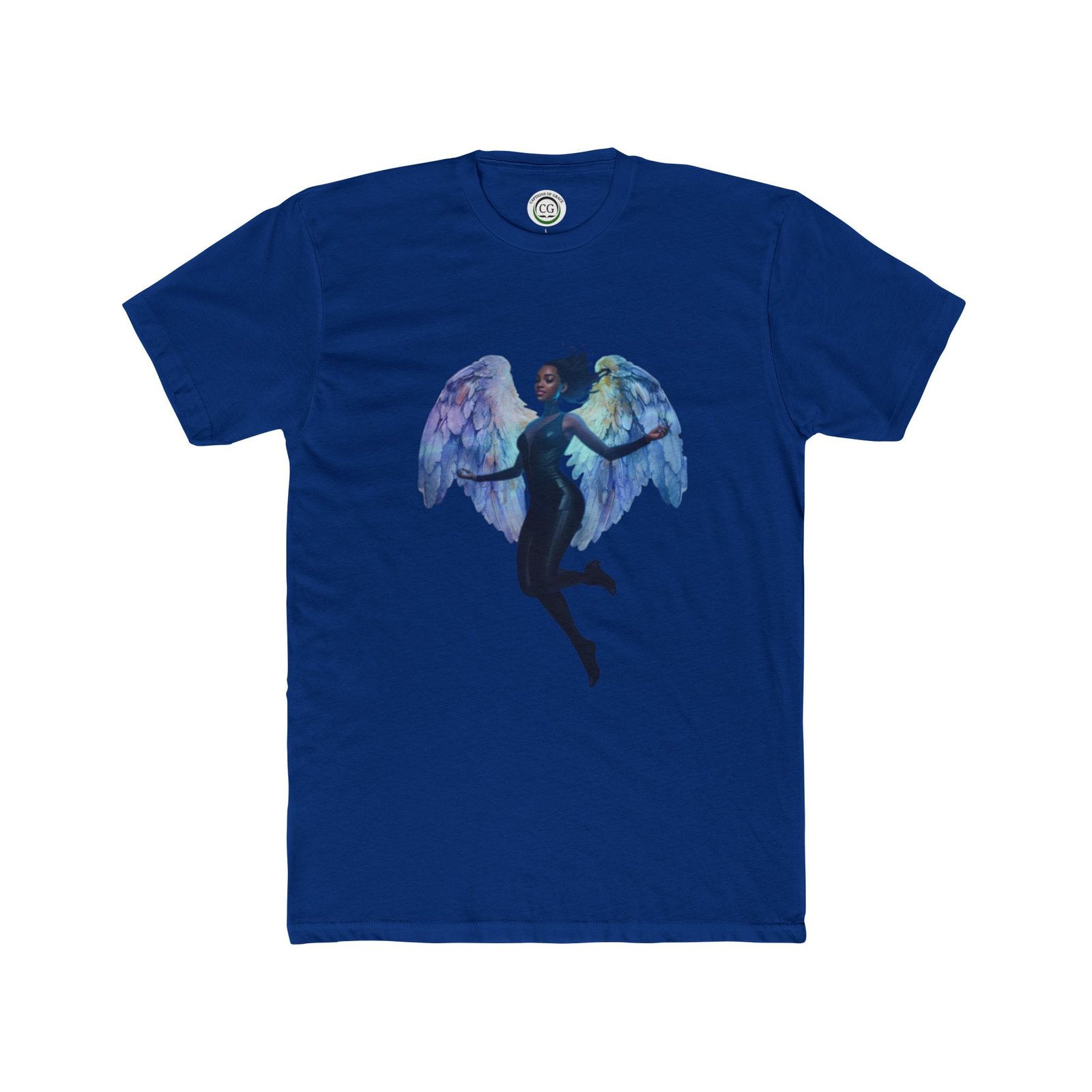 Wings of Freedom Graphic Tee, Angel T-Shirt for Dreamers, Artistic Cotton Crew, Unique Gift for Art Lovers, Casual Everyday Wear - Image 13