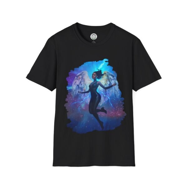Celestial Angel T-Shirt - Cosmic Vibe Apparel, Perfect for Layering, Gift for Spiritual Seekers, Graphic Tee for Casual Style - Image 5