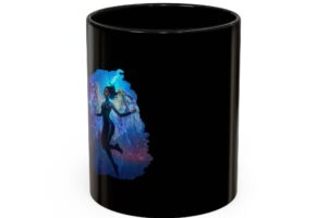 Cosmic Dance Coffee Mug - Celestial, Starry, Gift for Her, Unique Mug, Morning Coffee, Fantasy Art