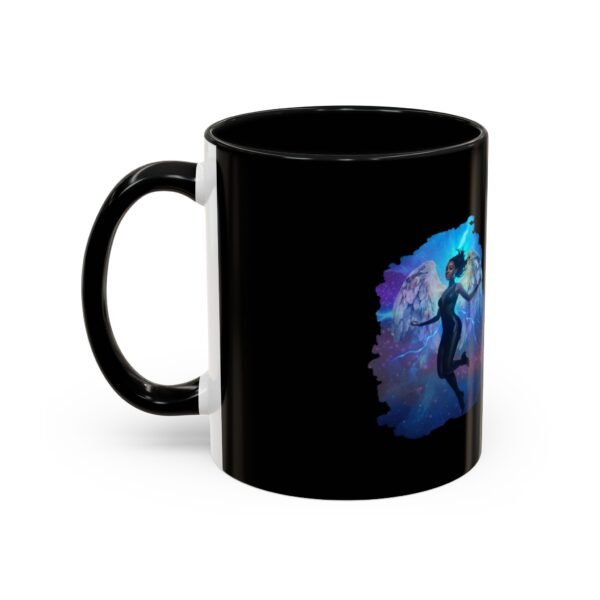 Cosmic Dance Coffee Mug - Celestial, Starry, Gift for Her, Unique Mug, Morning Coffee, Fantasy Art - Image 3