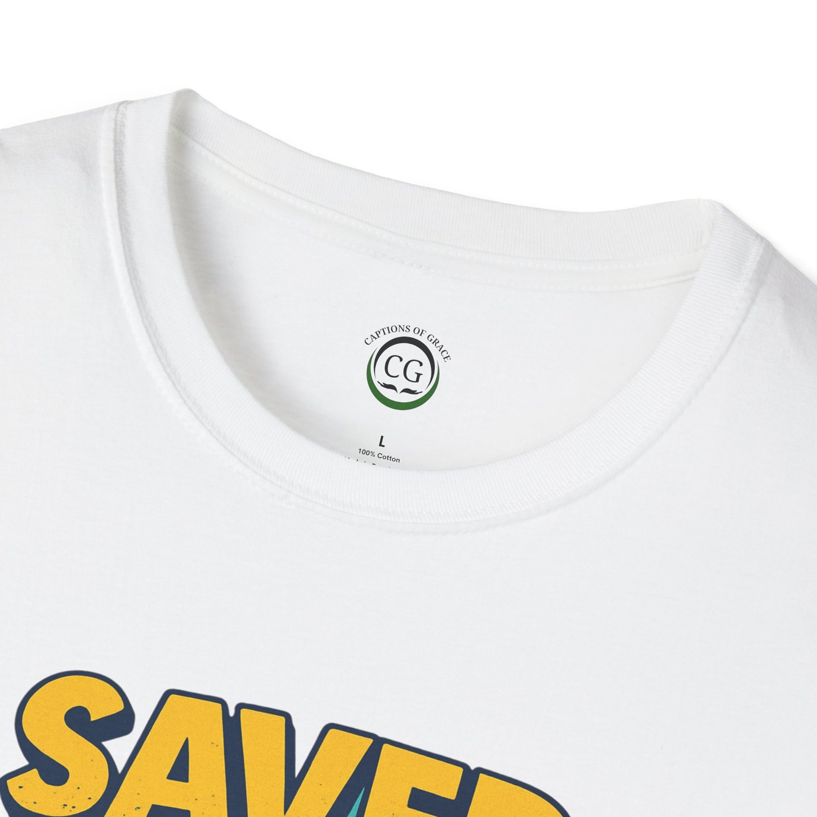 Saved Not Soft T-Shirt — Retro Christian Youth Faith Tee - Image 3